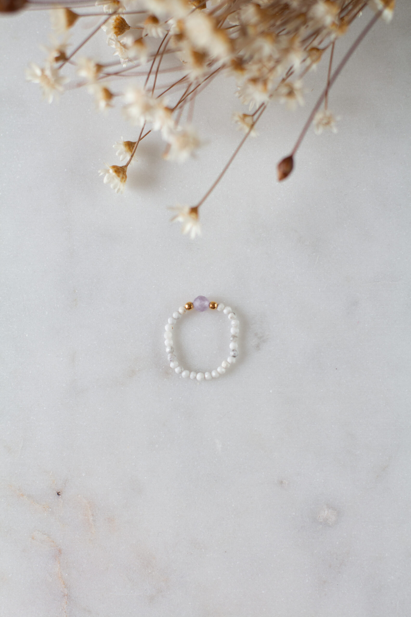 Pierścionek z ametystem -okazja-