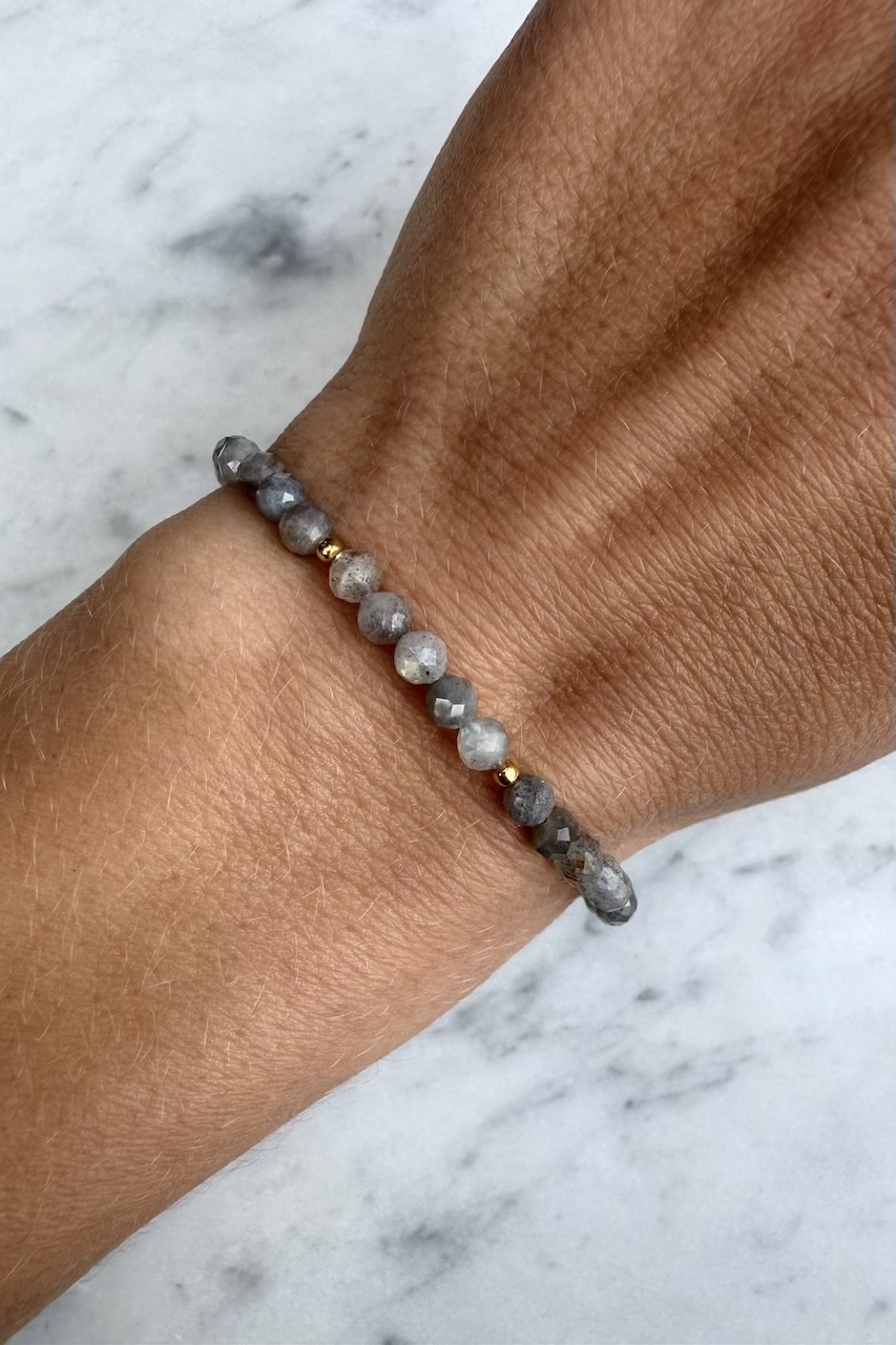 Bransoletka z labradorytem -okazja-